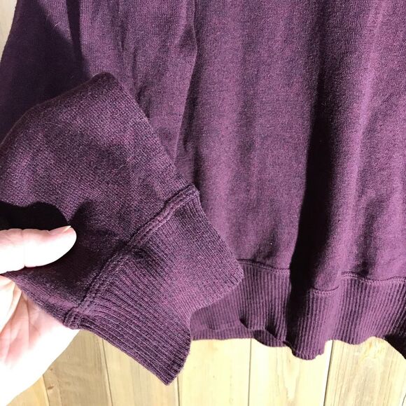 NWT Sonoma Mens Burgundy V-Neck Pullover Sweater Size Small - Picture 5 of 16